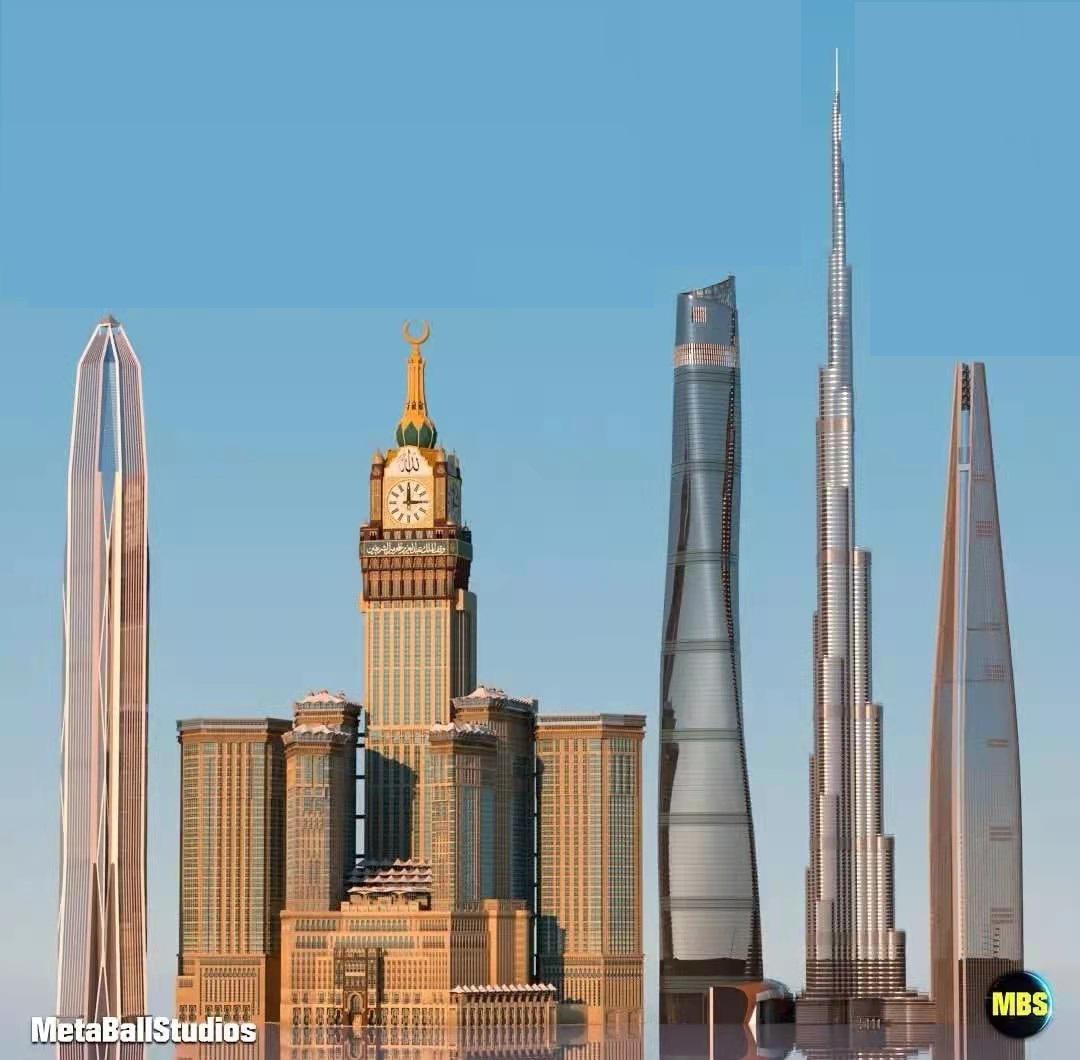 世界最高建筑10大排名，全球前十高的建筑物，美国出局，中国占四座-猎天资源库
