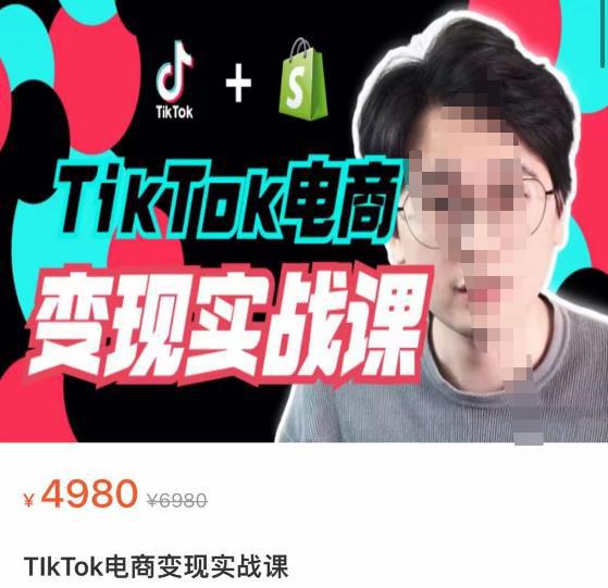 TikTok电商学长Ethan·TikTok电商变现实战课，TikTok运营+Shopify独立站运营+TikTok广告投放-猎天资源库