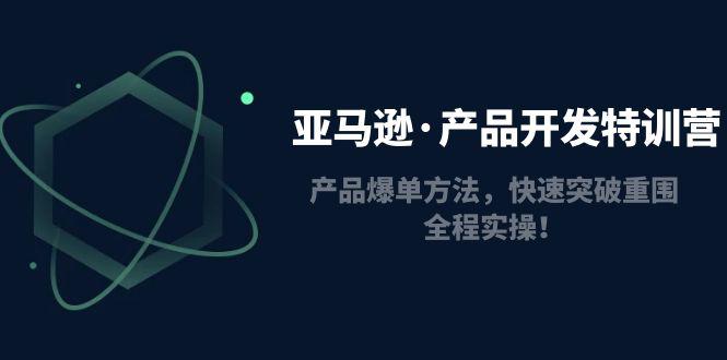 亚马逊·产品开发特训营：产品爆单方法，快速突破重围，全程实操！-猎天资源库