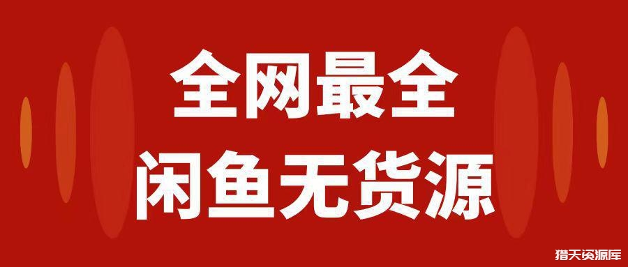 闲鱼无货源运营进阶指南：从0到1开店盈利，月入3w+的实操教程2.0-猎天资源库