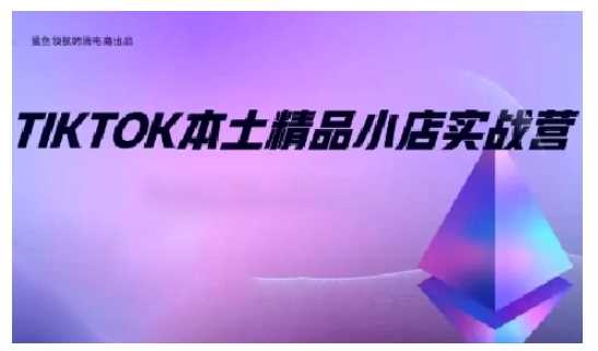 TikTok本土精品小店出海实战营，从入门到高阶，不止0-1!-猎天资源库